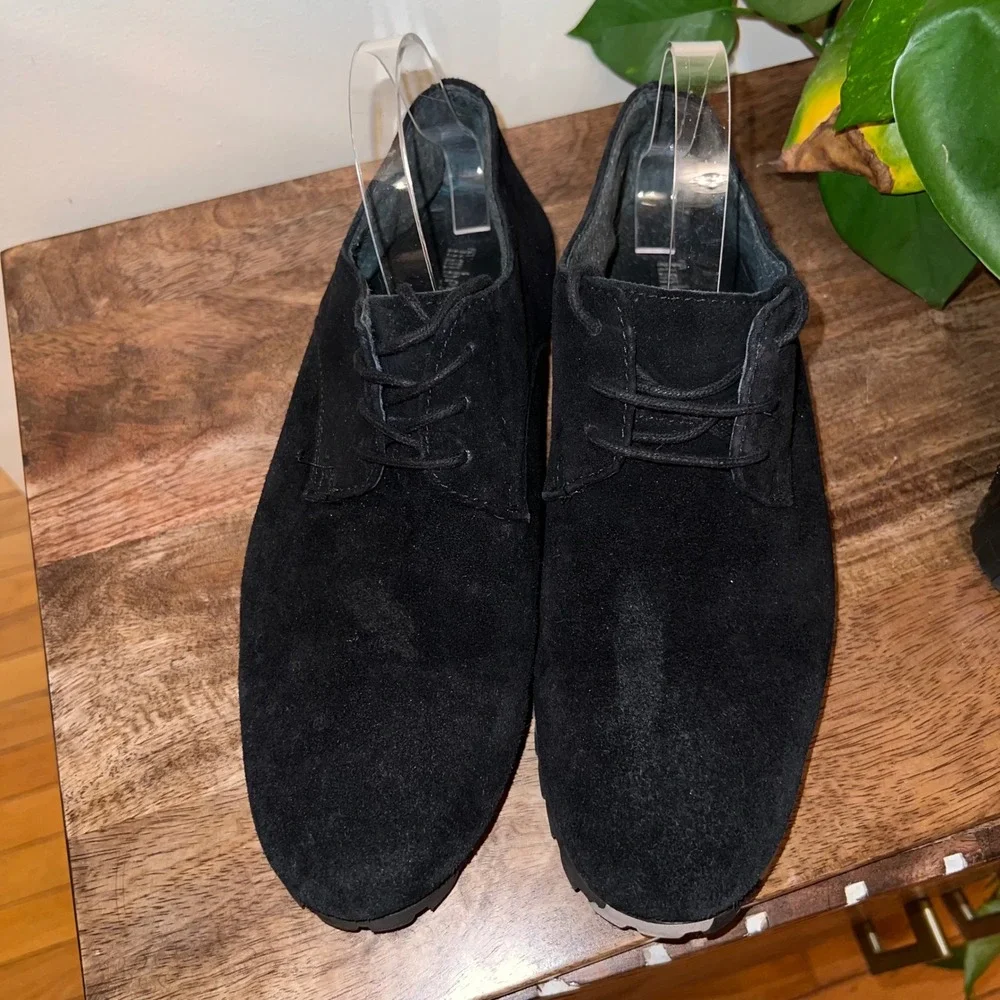 Timberland‎ Mens 42/9 Black Suede Chukka Boots Lug Sole Size 9